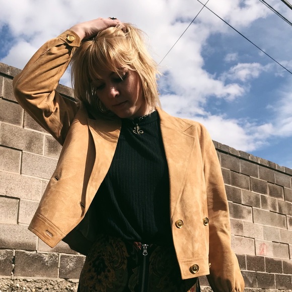 SOLD🔥RARE 1970s GUCCI Suede Blazer Jacket 🔥 - Picture 3 of 8